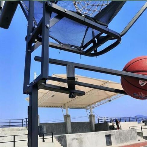 Shot Basketball Returner Return Rocker Arm Lifting Shooting Train Portable Chute Training Compatible for Indoor and Outdoor Hoops in Saudi Arabia