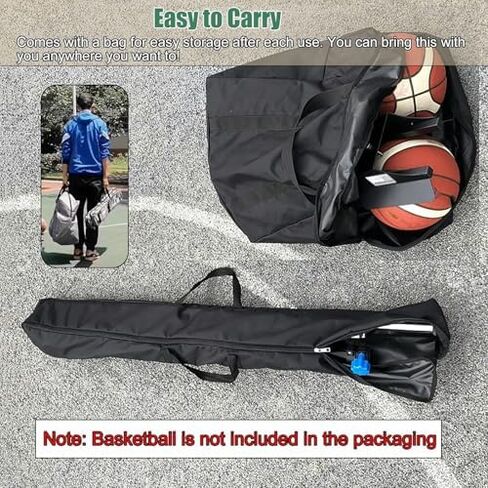 Shot Basketball Returner Upright Shooting Machine Return Easy to Carry Portable Hoop Attachment Adjustable Height in Saudi Arabia