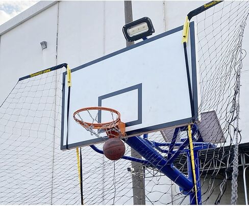 Basketball Rebounder Shot Returner Ball Return Net Guard - Hoop Accessories Removable Shooting Aid for 3-Pointers/Free-Throw Practice Suspended School in Saudi Arabia