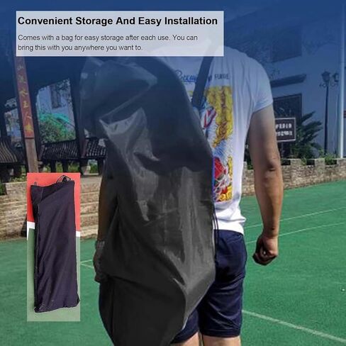 Wall Mounted Basketball Hoop Rebounder Shot Returner Net Return - Trainer for Traditional Pole and Mounted Hoops with Rotating Chute in Saudi Arabia