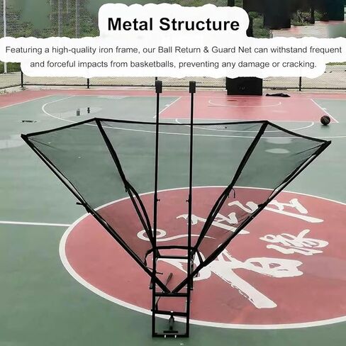 Shot Basketball Returner Hanging Rebounder Attachment Net for Hoop for Lovers in Saudi Arabia
