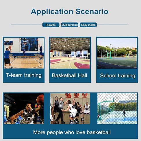 Shot Basketball Returner Hanging Rebounder Attachment Net for Hoop for Lovers in Saudi Arabia
