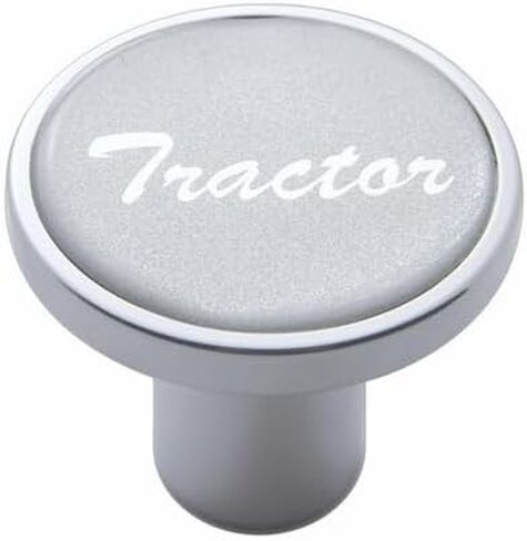 United Pacific 23227 Air Brake Valve Control Knob, Tractor, Silver Glossy Sticker in Saudi Arabia