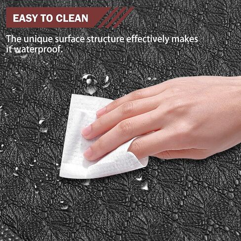 Stepwaver Extra Large Exercise Mat, 6'x4'/7'x5' /8'x5' (6mm) Thick Workout Mat for Home Gym & Garage Flooring, Shoe-Friendly, Non-Slip, Ultra Durable, Thick Large Workout Mats for Home Workouts in Kuwait