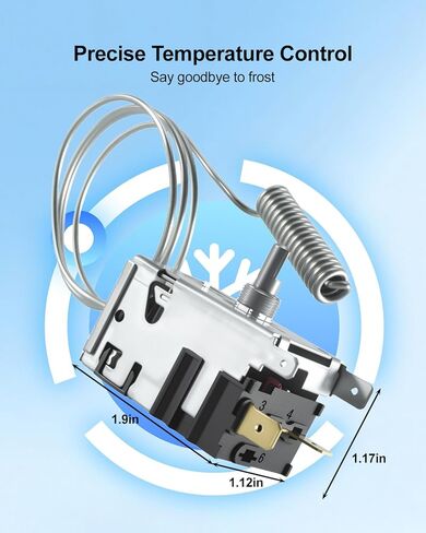 800345 077B1264 Refrigerator Temperature Control Kit Fit for True Freezers TBB-24GAL-60 T-23DT GDM-19T in Saudi Arabia