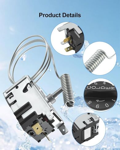 800345 077B1264 Refrigerator Temperature Control Kit Fit for True Freezers TBB-24GAL-60 T-23DT GDM-19T in Saudi Arabia