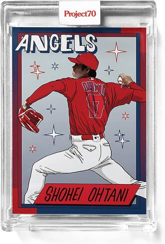 MLB Topps Project70 Card 296 | 1976 Shohei Ohtani by Sophia Chang in Saudi Arabia