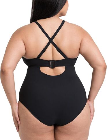 Curvy Kate Women's Zip Tide Non-Wired Multiway Swimsuit (CS035606) in Saudi Arabia