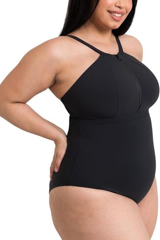 Curvy Kate Women's Zip Tide Non-Wired Multiway Swimsuit (CS035606) in Saudi Arabia