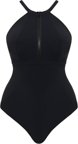 Curvy Kate Women's Zip Tide Non-Wired Multiway Swimsuit (CS035606) in Saudi Arabia