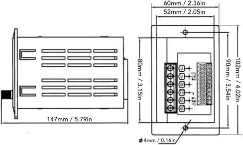 Oumefar Motor Frequency Converter, 90W Mini VFD Inverter Single Phase to 3 Phase 220V Output for Small Water Pumps, Fans, Motors in Saudi Arabia