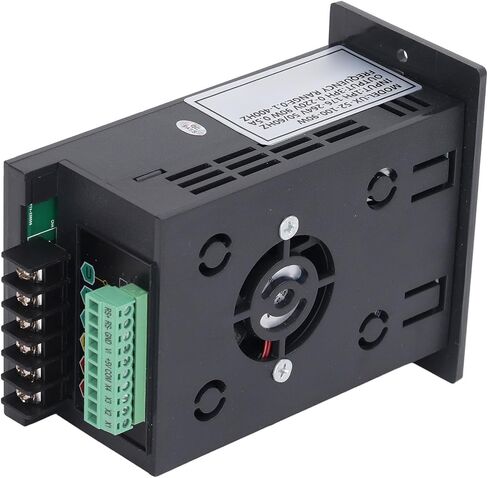 Oumefar Motor Frequency Converter, 90W Mini VFD Inverter Single Phase to 3 Phase 220V Output for Small Water Pumps, Fans, Motors in Saudi Arabia