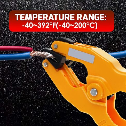 2 PCS High-Accuracy K-Type Clamp Probe Thermocouple Temperature Clamp Sensor 32.7-inch Long Cable for Wide Industrial Applications in Saudi Arabia