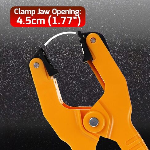 2 PCS High-Accuracy K-Type Clamp Probe Thermocouple Temperature Clamp Sensor 32.7-inch Long Cable for Wide Industrial Applications in Saudi Arabia