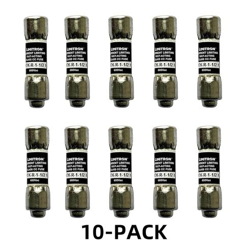 10 عبوات جديدة KTK-R-1 KTK-R-1A KTK-R 1A 600Vac صمامات سريعة المفعول، KTK-R-1A صمامات خرطوشة رفض الفئة CC الحالية in Kuwait