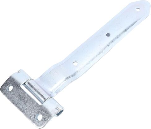 Alomejor 12 Inch Trailer Door Hinge, Metal Bent Strap Hinge for Side Door Enclosed Trailers and RVs, Heavy Duty Design with Offset Bending in Saudi Arabia