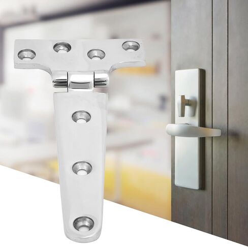 Ejoyous 316 Stainless Steel T Strap Hinge, Heavy Duty Marine Hinge, for Boat Gate Door Barn Shed, with Rustproof Polished Surface in Saudi Arabia