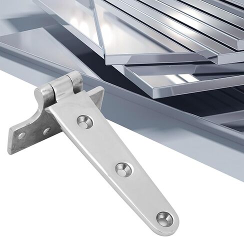 Ejoyous 316 Stainless Steel T Strap Hinge, Heavy Duty Marine Hinge, for Boat Gate Door Barn Shed, with Rustproof Polished Surface in Saudi Arabia