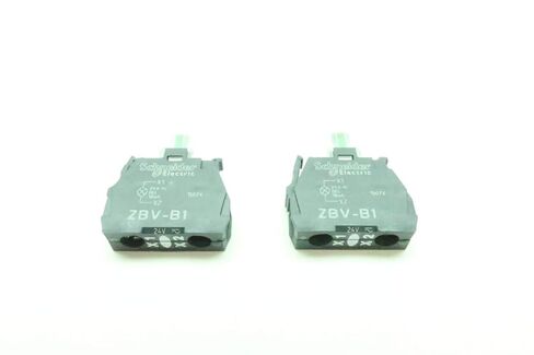 LOT of 2 New SCHNEIDER ZBV-B1 Contact Block LAMP Module 24V-AC/DC D630383 in Saudi Arabia