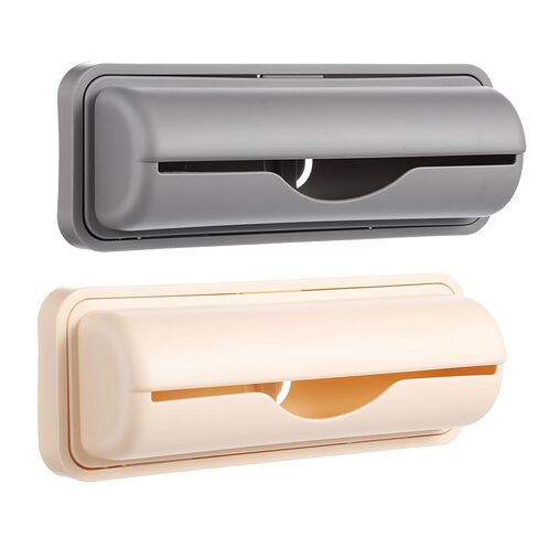2 Pcs Trash Bag Dispenser, 5.9 x 2.95 x 1.85 inch Bin Liner Kit, Trash Bag Dispenser for Bottom of Can, Trash Can Liner Dispenser for Kitchen Bathroom Toilet Storage Organization in Saudi Arabia