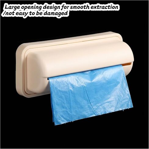 2 Pcs Trash Bag Dispenser, 5.9 x 2.95 x 1.85 inch Bin Liner Kit, Trash Bag Dispenser for Bottom of Can, Trash Can Liner Dispenser for Kitchen Bathroom Toilet Storage Organization in Saudi Arabia