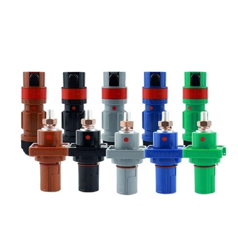 10PCS Set 400 Amp Male Female Socket Single Pole Power Connector Compatible with Powerlock 5 Colors in Saudi Arabia