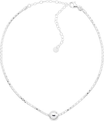 Silpada 'Atrani' Beaded Station Necklace in Sterling Silver, 12.5" + 4" in Saudi Arabia
