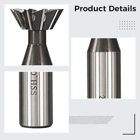 Router for Dovetail Slots, Carbide Angle Cutter, 20 Cm Diameter in Saudi Arabia