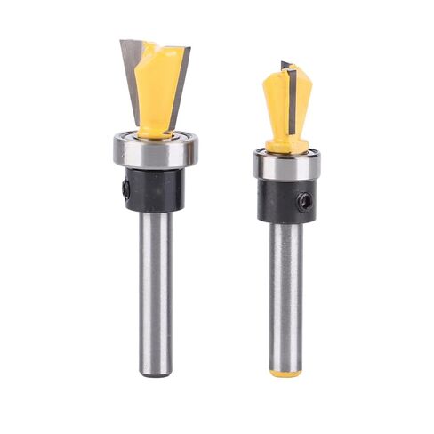 CHICIRIS Dovetail Bits 1/4in Shank High Strength Milling Cutter, 2Pcs with Storage Box for Smooth Cutting, Suitable for Softwood in Saudi Arabia