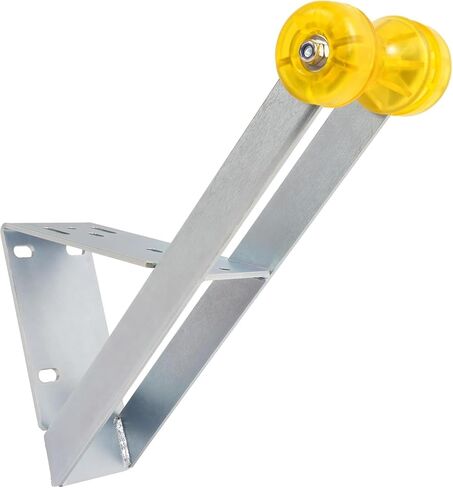 Suitable for Universal Winch Stand for 2" & 3" Winch Posts - Durable Galvanized Steel with Roller End Caps & Rubber Coating - Silvery Yellow Finish in Saudi Arabia