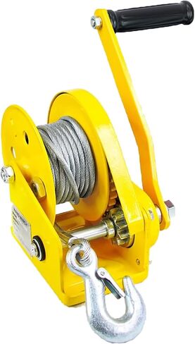 Heavy Duty Hand Winch,Tugboat Winch Stand,Compact Manual Winch for Boat Trailers & Trucks, Easy to Use & Control,Portable Wire Rope Hand Winch, Boat Trailer Winches in Saudi Arabia