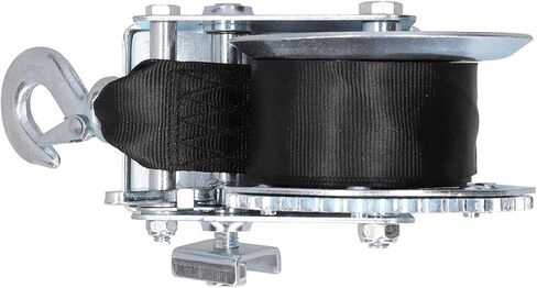 Drfeify 1200LBS Manual Winch with 8M Strap, Hand Brake Gear for Boat Trailer, WearResistant Carbon Steel in Saudi Arabia
