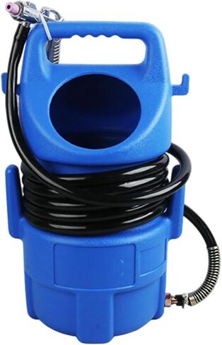 Generic مجموعة سفع الرمل المحمولة 4.5 متر خرطوم رملي عالي الأداء متعدد الوظائف، أزرق in Kuwait