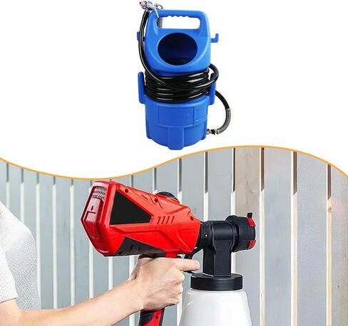 Generic مجموعة سفع الرمل المحمولة 4.5 متر خرطوم رملي عالي الأداء متعدد الوظائف، أزرق in Kuwait