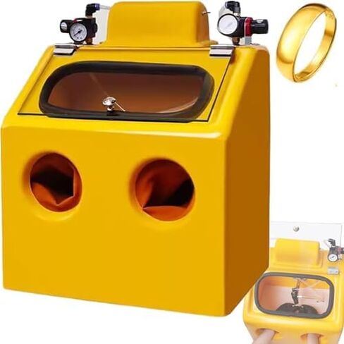 Sandblasting Booths are Used for High-Efficiency Parts Processing, Featuring Stable Air Pressure and Lighting, and are Suitable for Jewelry. in Saudi Arabia