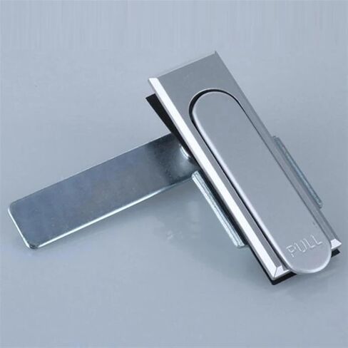 XK143W Distribution Box Electric Control Switch Cabinet Door Equipment Mechanical Thin Type Flat 73mm Extended Latch Lock 1Pcs(XK143-115WC) in Saudi Arabia