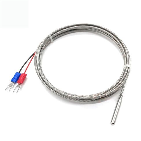 4x30 Probe Type K/E Thermocouple Thermal Resistance Sensor Shielding Wire 0-800℃304 Stainless 1Pcs(K 0.5M) in Saudi Arabia