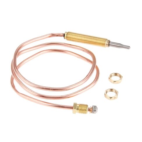 1Pcs Universal Gas Thermocouple 600mm M8*1 Head Thread With/2nuts Fits in Saudi Arabia