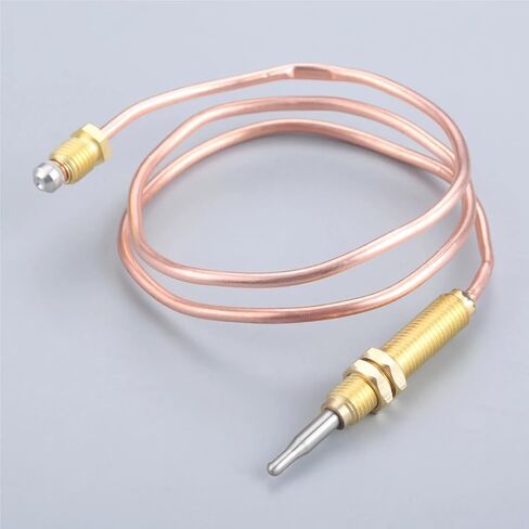 1Pcs Universal Gas Thermocouple 600mm M8*1 Head Thread With/2nuts Fits in Saudi Arabia