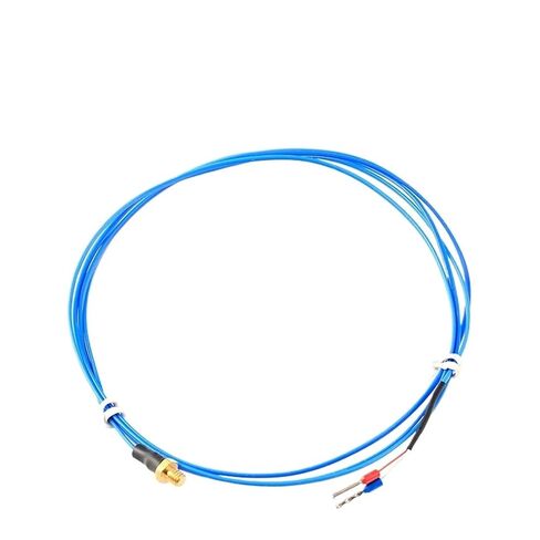 K Type M3/M4 Screw Thermocouple Copper Probe Temperature Sensor with 0.5/1M PTFE Cable 1Pcs(K Type M3 1M) in Saudi Arabia
