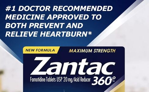 Zantac 360 Maximum Strength 20mg,120 Tablets in Kuwait