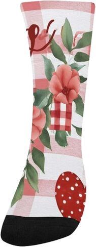 Cute Red Heart Gnomes Hiking Socks - Toddler Boys & Girls Warm Thick Thermal Winter Crew Socks for School, Daily Wear & Outdoor Activities in Saudi Arabia
