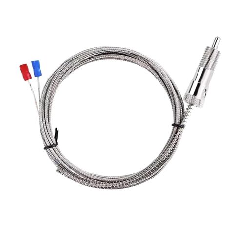 WRNT/WRJT-01 Thermocouple K/J M12 Temperature Sensor with Stainless Steel Shielded Wire 1-5M 1Pcs(M12 K 5M) in Saudi Arabia