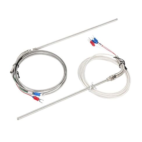M8 Screw Thermocouple K J PT100 Type 50/100/150/200mm Temperature Sensor with 1-5m Cable(1m M8 J,100mm) in Saudi Arabia