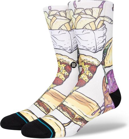 Stance Neen Cheat Day Vintage White LG (US Men's Shoe 9-13, Women's Shoe 11-14) in Saudi Arabia