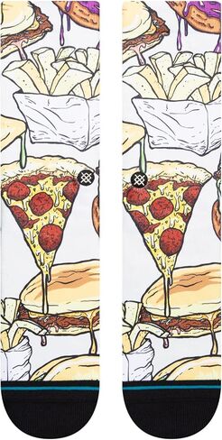 Stance Neen Cheat Day Vintage White LG (US Men's Shoe 9-13, Women's Shoe 11-14) in Saudi Arabia