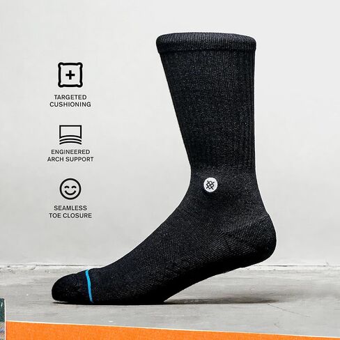 Stance Neen Cheat Day Vintage White LG (US Men's Shoe 9-13, Women's Shoe 11-14) in Saudi Arabia