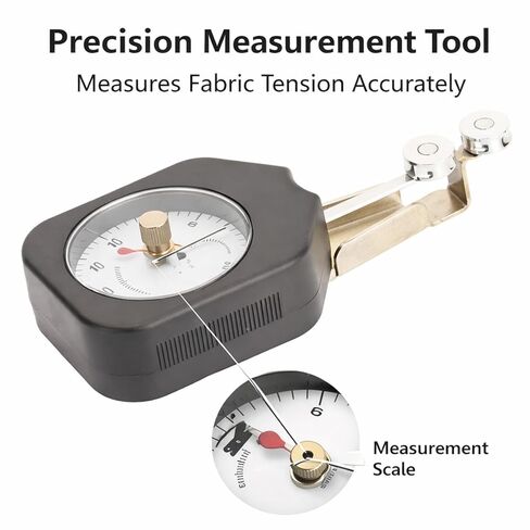 Textile Tensiometer Dial Tension Meter 2 to 25gw - Precise Trigger Pull, Durable Strain Dynamometer for Thread and Wire Measurement in Saudi Arabia