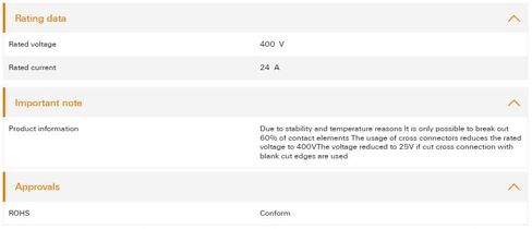 5pcs WEIDMULLER ZQV 2.5N/50 1527730000 Cross-Connector Terminal Orange New in Kuwait
