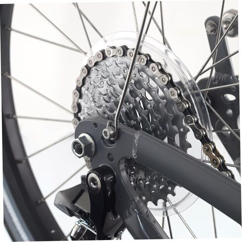 5pcs Transparent Bike Protector Covers for Mountain and Road Easy to Install Wear-Resistant Accessory for Wheel in Saudi Arabia